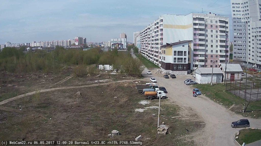 Кадр с камеры 6 мая 2017 года