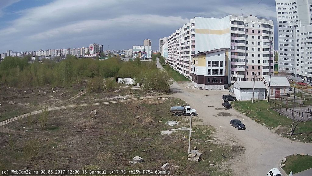 Кадр с камеры 8 мая 2017 года