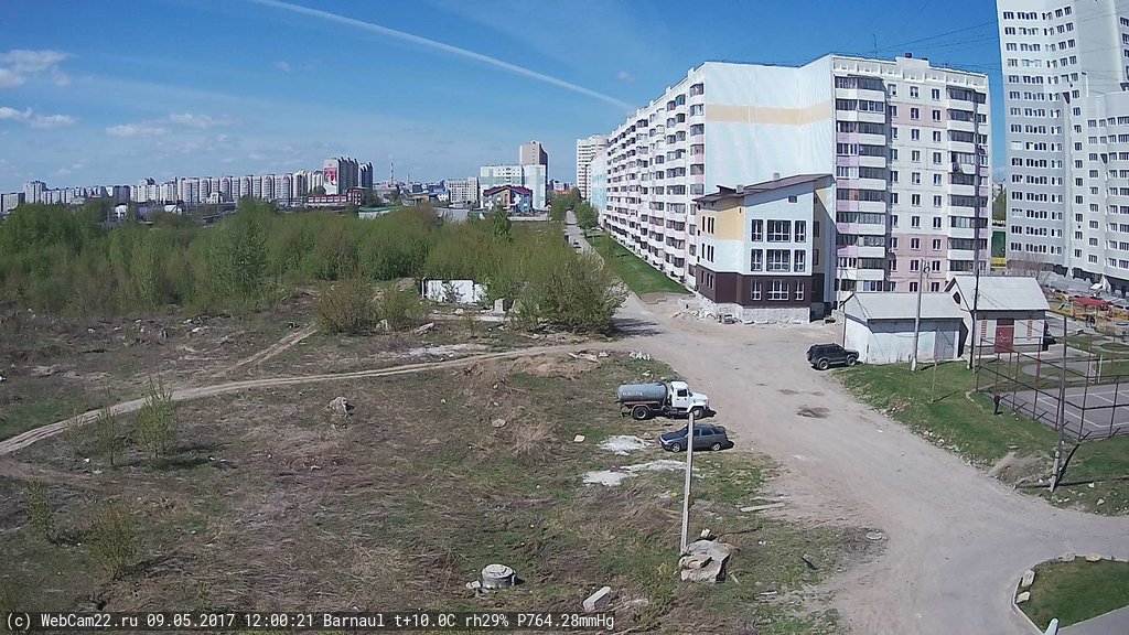 Кадр с камеры 9 мая 2017 года