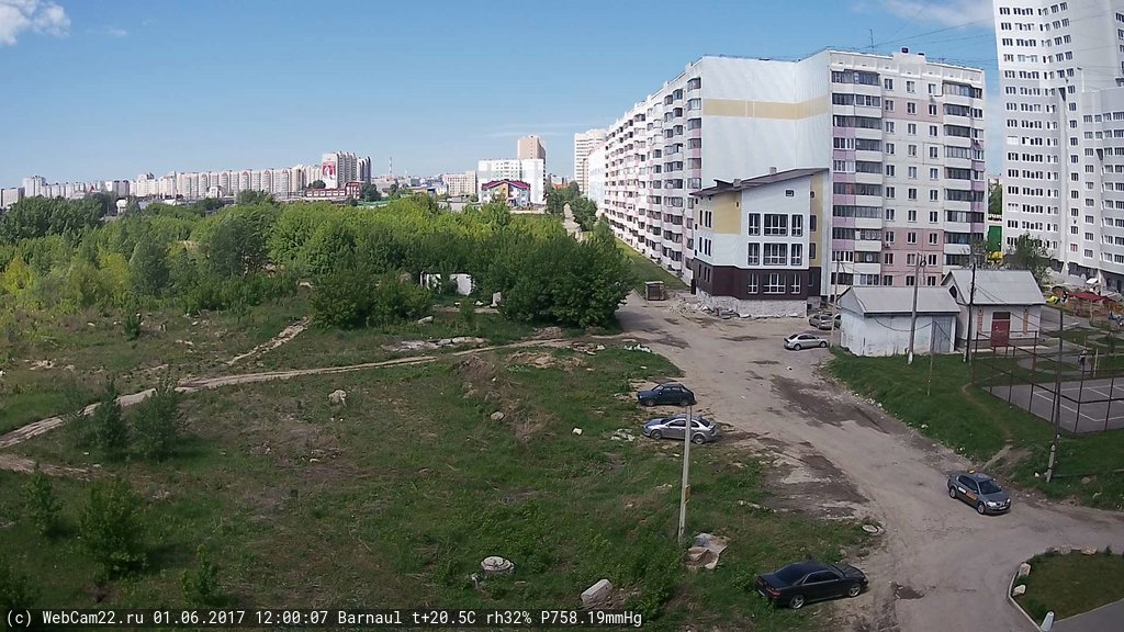 Кадр с камеры 1 июня 2017 года