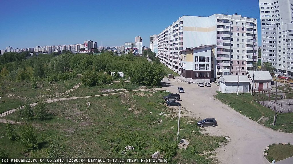 Кадр с камеры 4 июня 2017 года