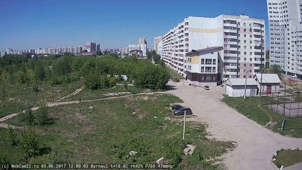 Кадр с камеры 5 июня 2017 года