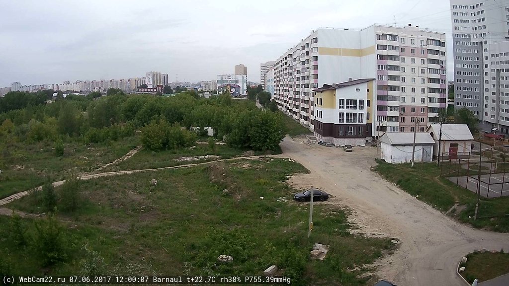 Кадр с камеры 7 июня 2017 года