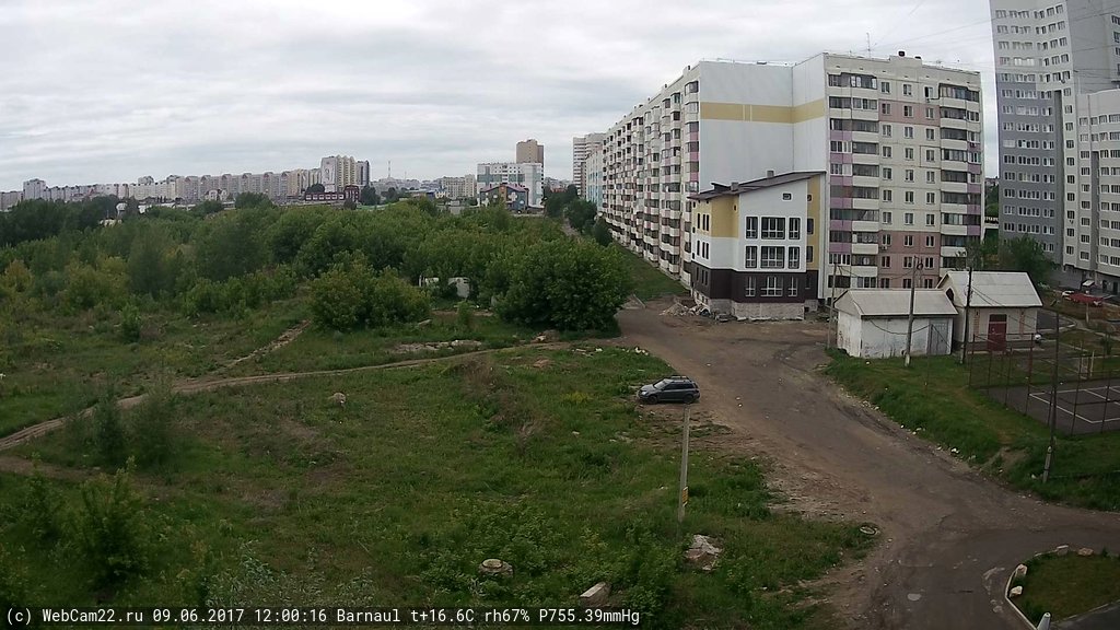 Кадр с камеры 9 июня 2017 года