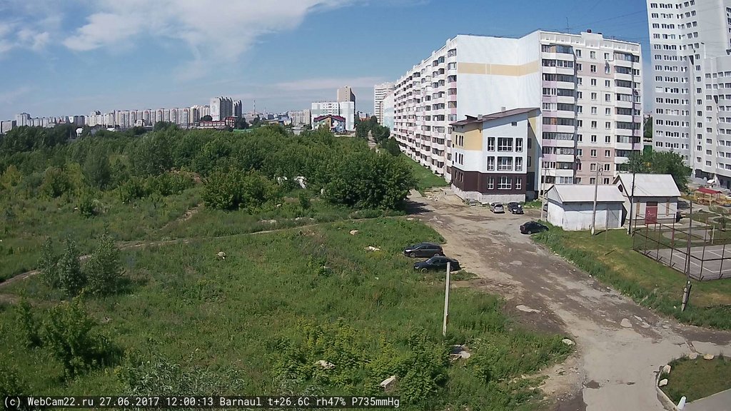 Кадр с камеры 27 июня 2017 года
