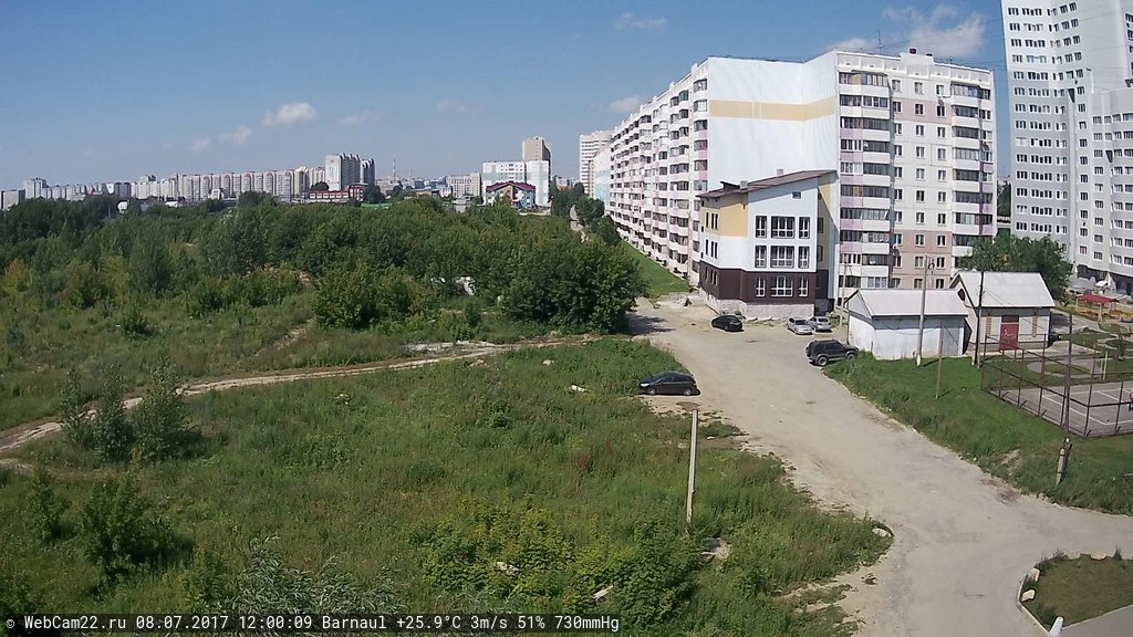 Кадр с камеры 8 июля 2017 года