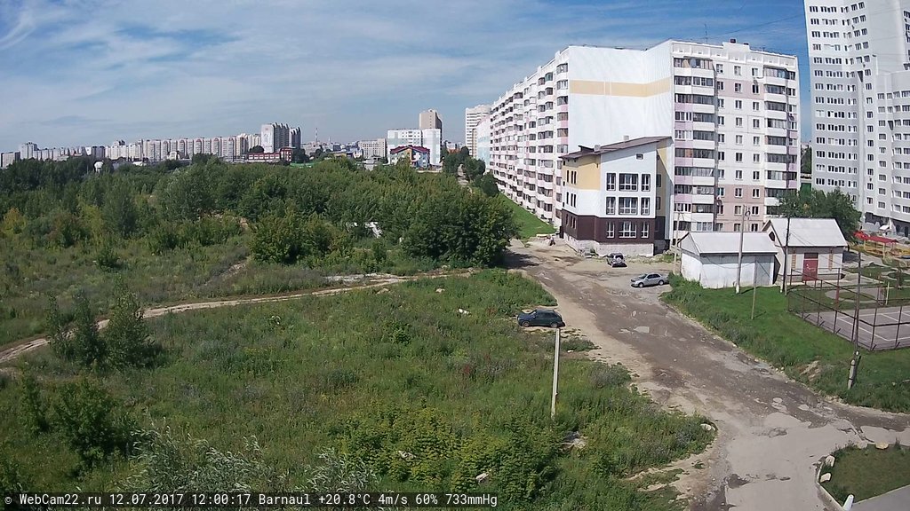 Кадр с камеры 12 июля 2017 года
