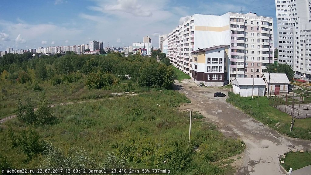 Кадр с камеры 22 июля 2017 года