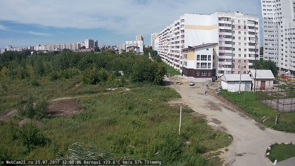 Кадр с камеры 25 июля 2017 года