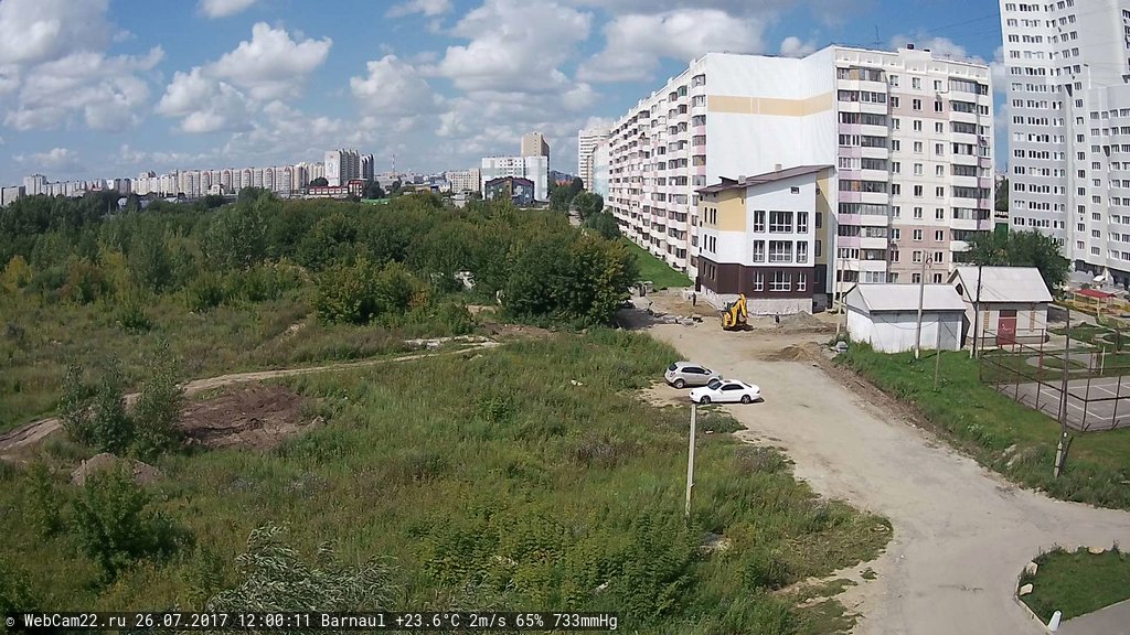 Кадр с камеры 26 июля 2017 года