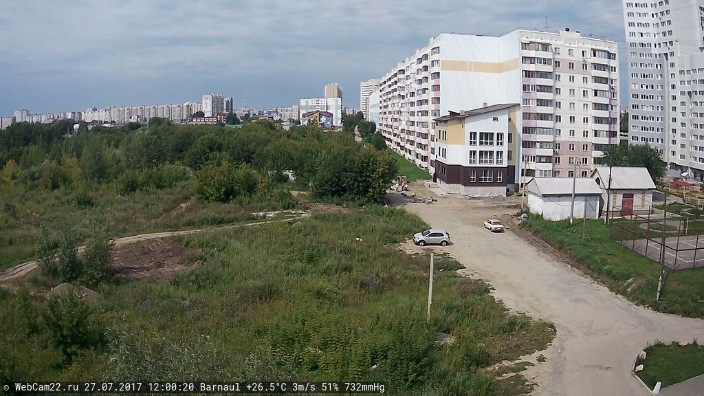 Кадр с камеры 27 июля 2017 года