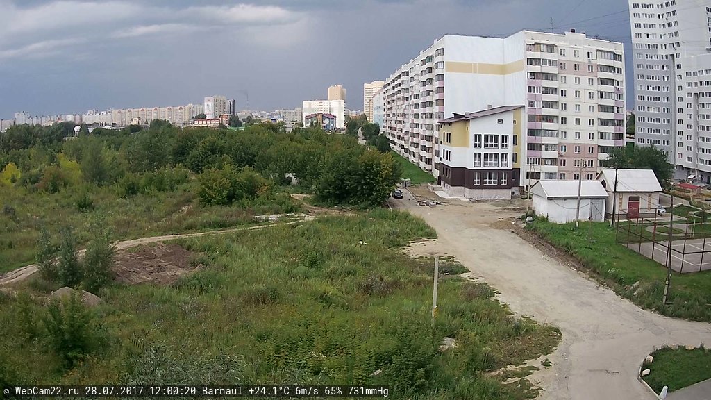 Кадр с камеры 28 июля 2017 года