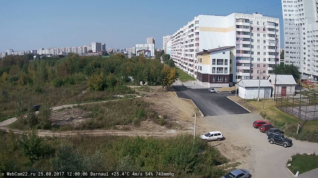 Кадр с камеры 25 августа 2017 года