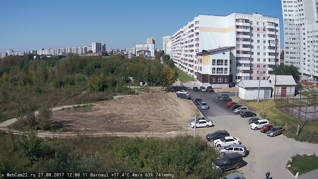 Кадр с камеры 27 августа 2017 года