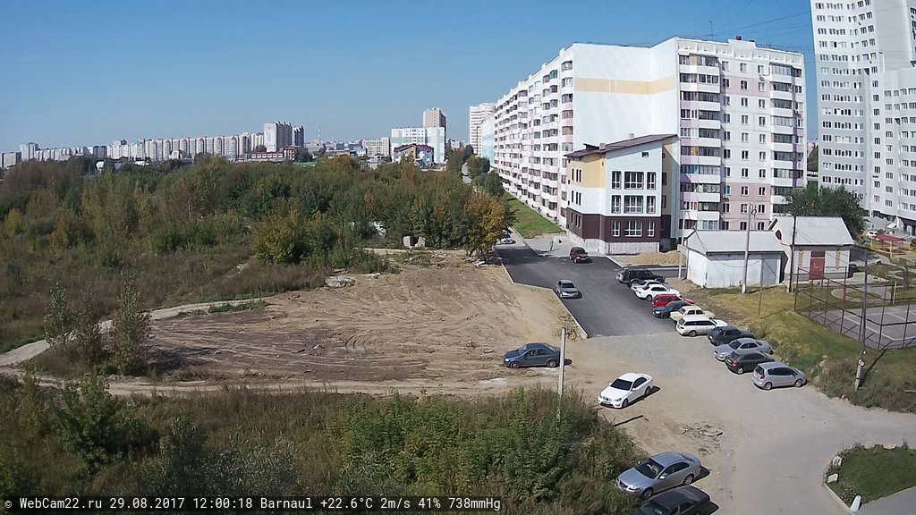 Кадр с камеры 29 августа 2017 года