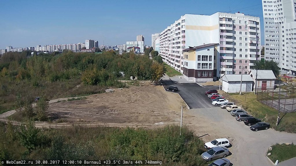 Кадр с камеры 30 августа 2017 года