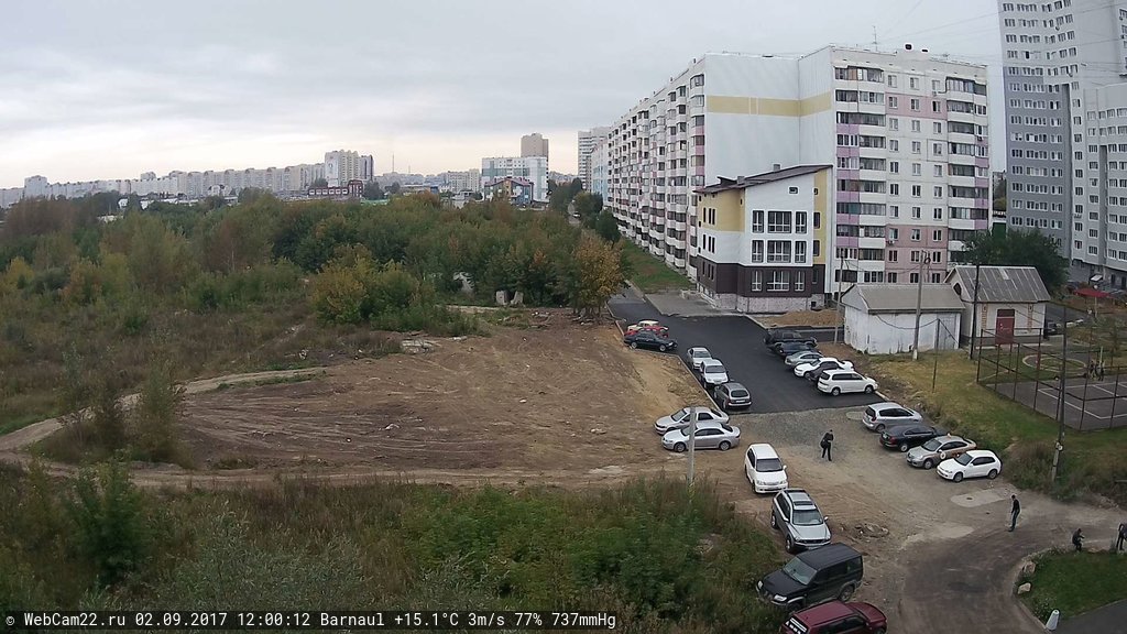 Кадр с камеры 2 сентября 2017 года