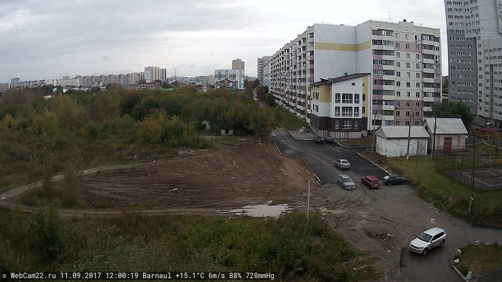 Кадр с камеры 11 сентября 2017 года