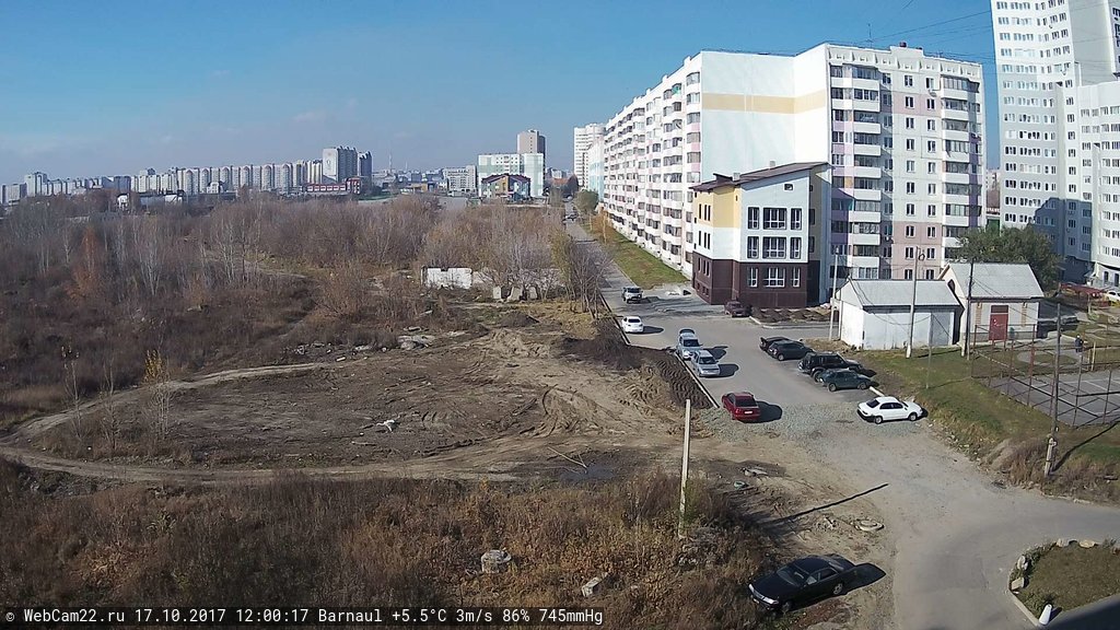 Кадр с камеры 17 октября 2017 года