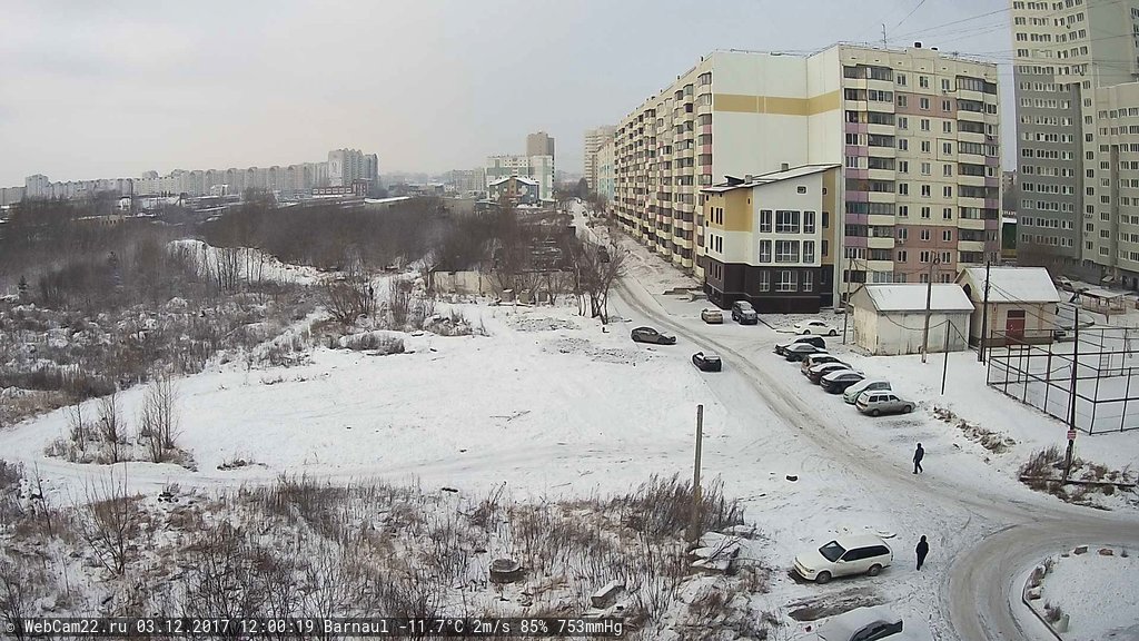 Кадр с камеры 3 декабря 2017 года