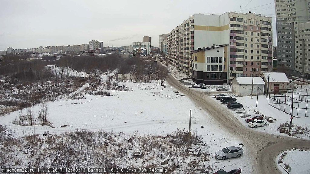 Кадр с камеры 11 декабря 2017 года