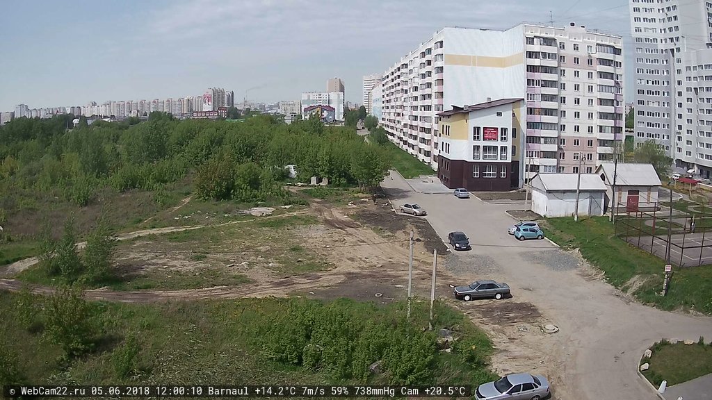 Кадр с камеры 5 июня 2018 года