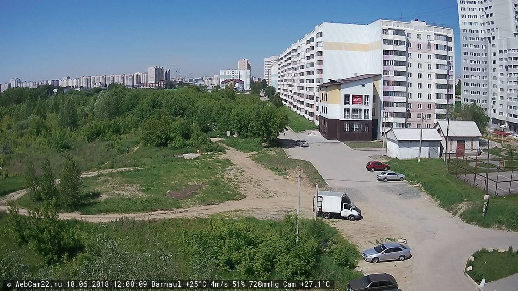 Кадр с камеры 18 июня 2018 года