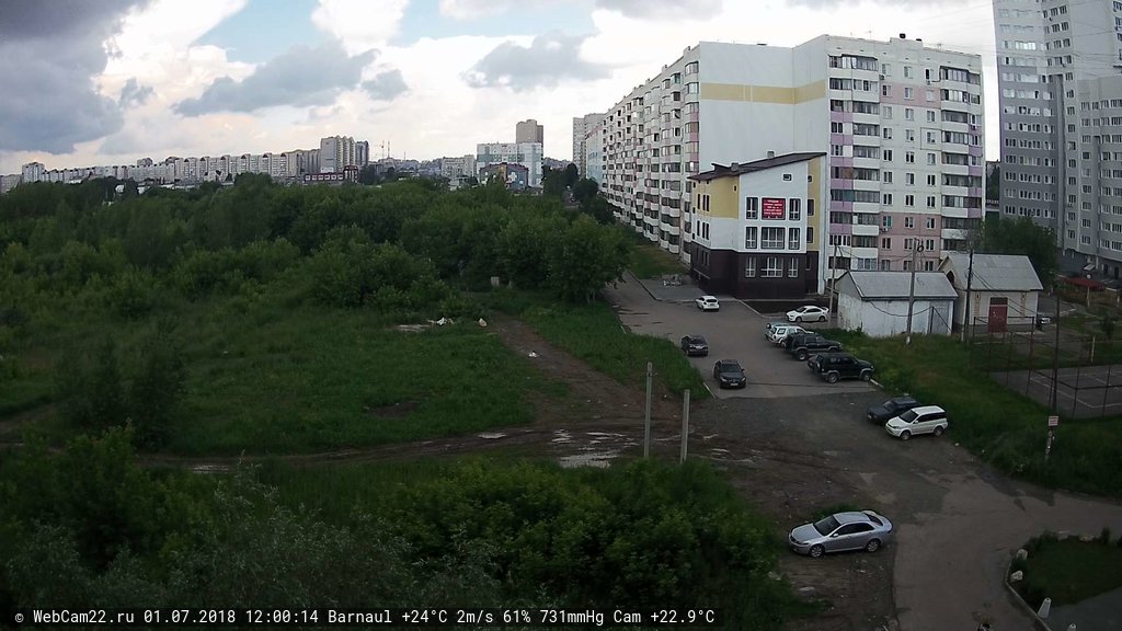 Кадр с камеры 1 июля 2018 года