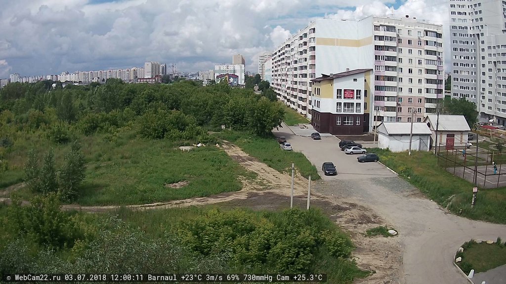 Кадр с камеры 3 июля 2018 года