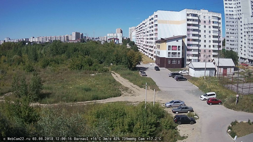 Кадр с камеры 3 августа 2018 года