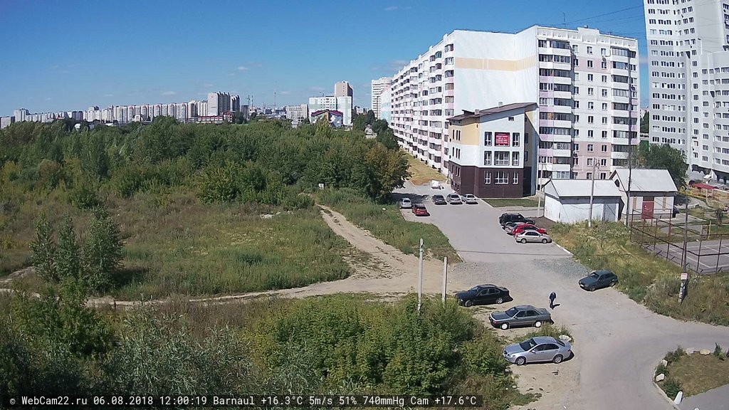 Кадр с камеры 6 августа 2018 года