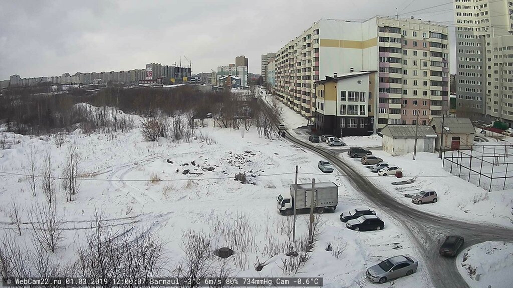 Кадр с камеры 1 марта 2019 года