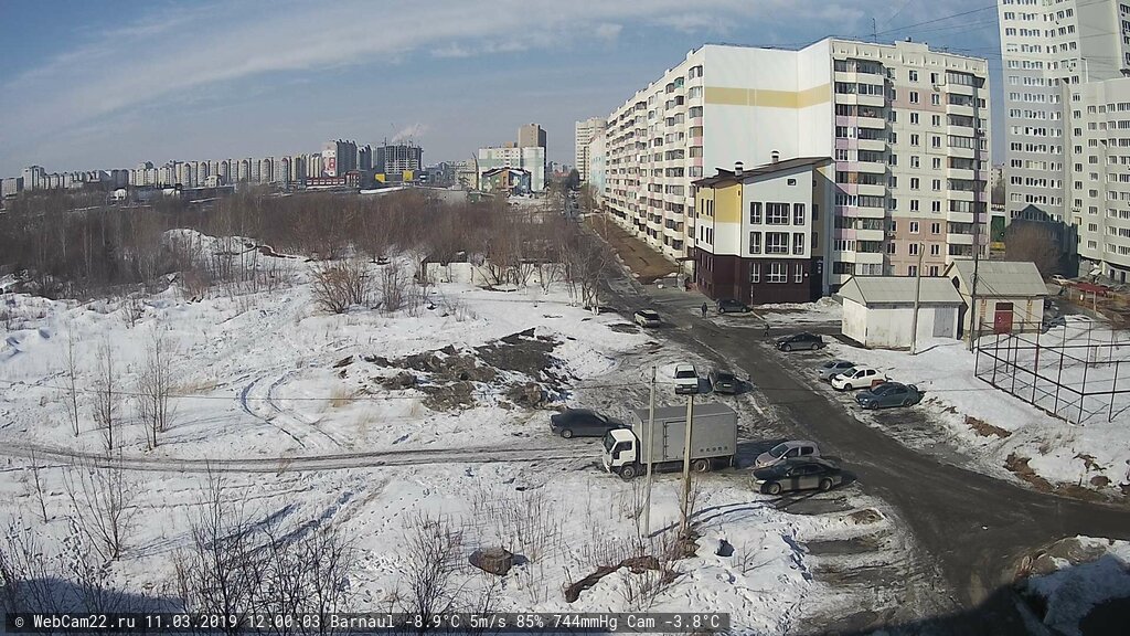 Кадр с камеры 11 марта 2019 года