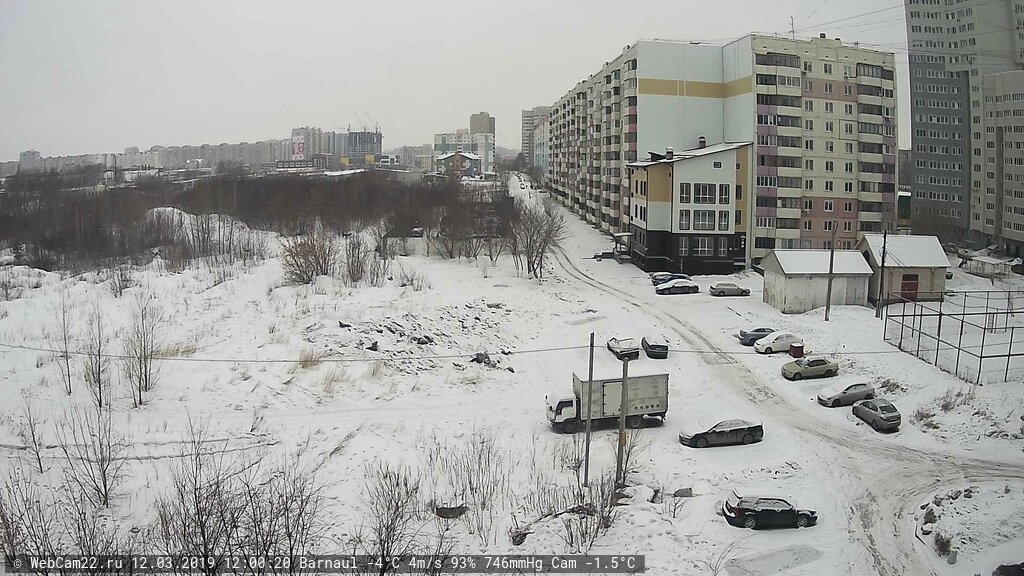 Кадр с камеры 12 марта 2019 года