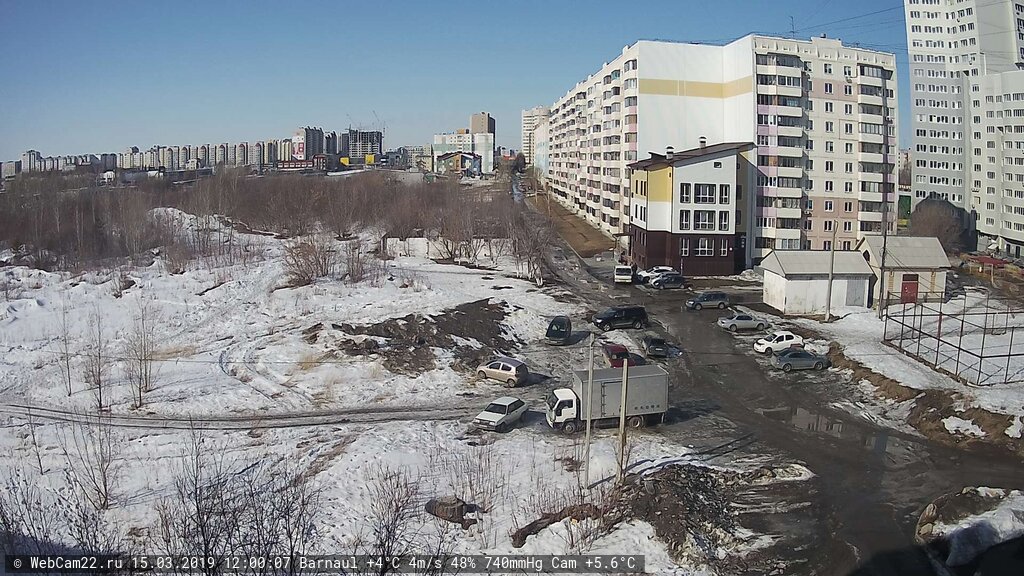 Кадр с камеры 15 марта 2019 года