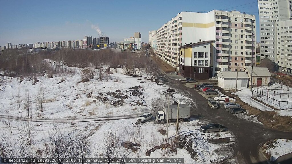 Кадр с камеры 20 марта 2019 года