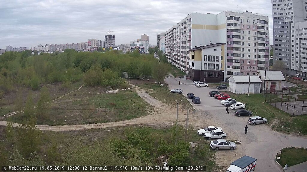 Кадр с камеры 19 мая 2019 года