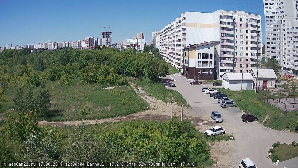 Кадр с камеры 17 июня 2019 года