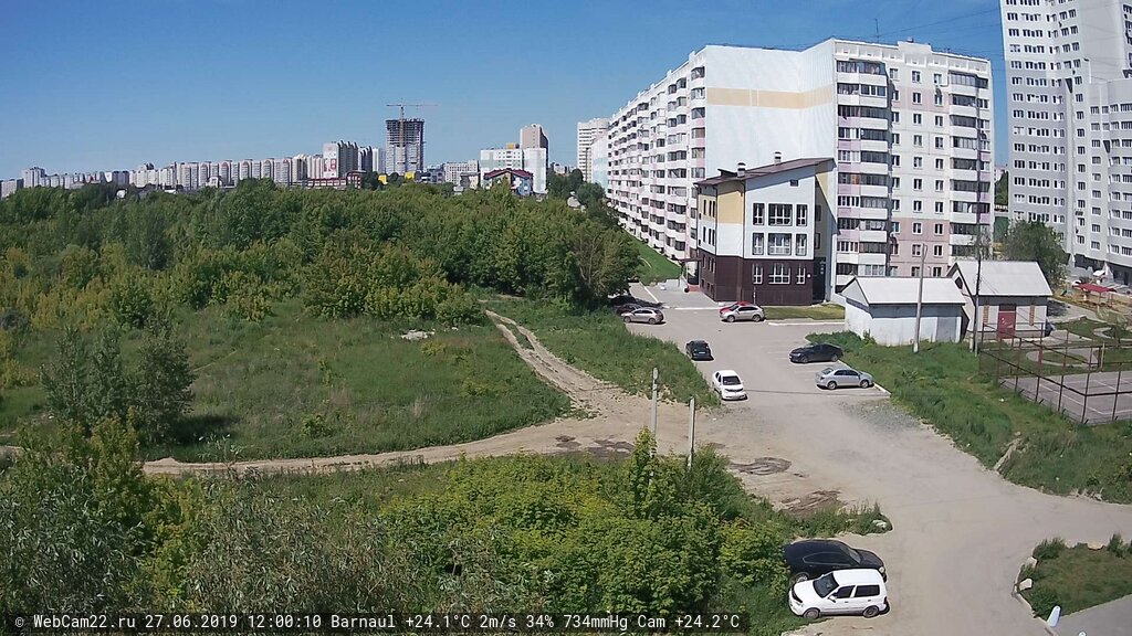 Кадр с камеры 27 июня 2019 года