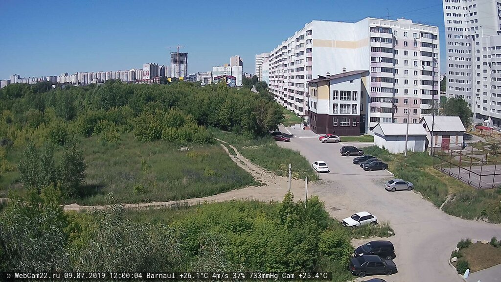 Кадр с камеры 9 июля 2019 года