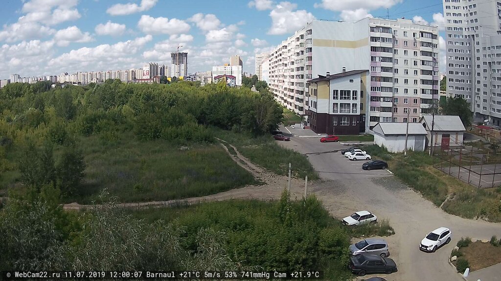 Кадр с камеры 11 июля 2019 года