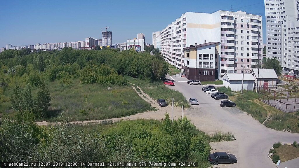 Кадр с камеры 12 июля 2019 года