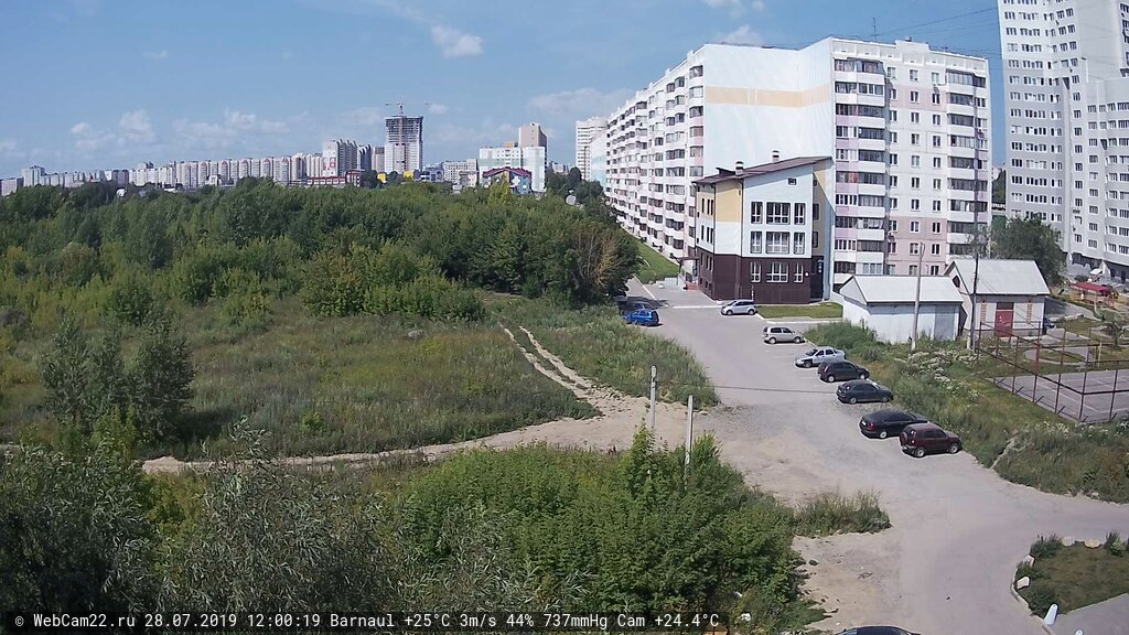 Кадр с камеры 28 июля 2019 года