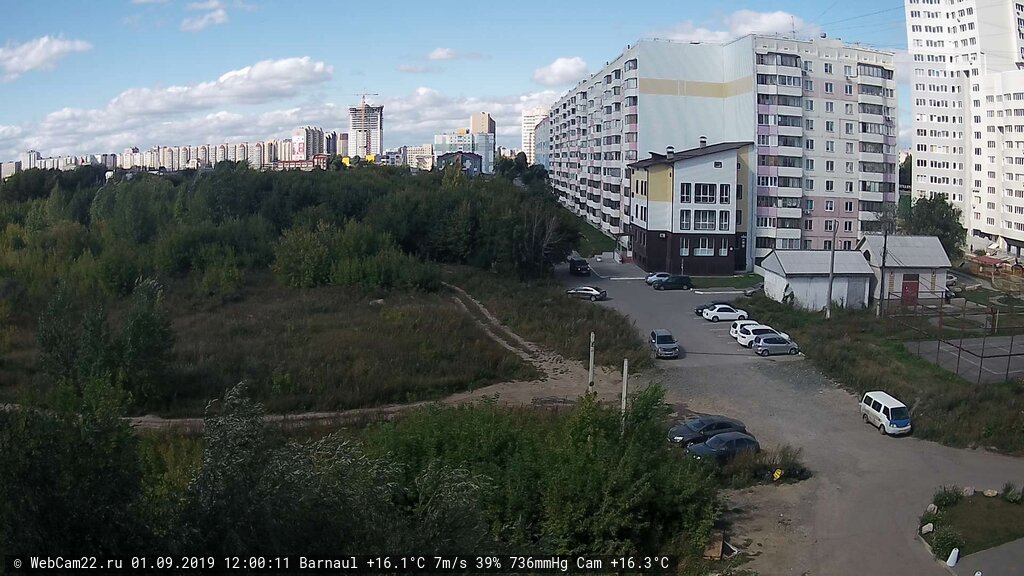 Кадр с камеры 1 сентября 2019 года