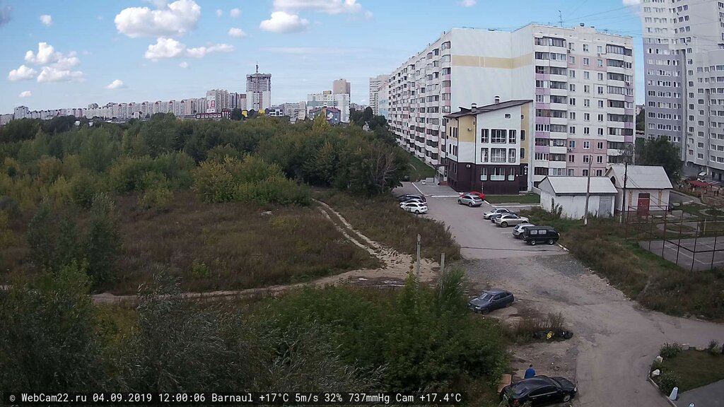 Кадр с камеры 4 сентября 2019 года