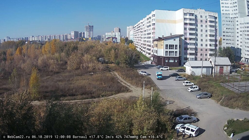 Кадр с камеры 6 октября 2019 года