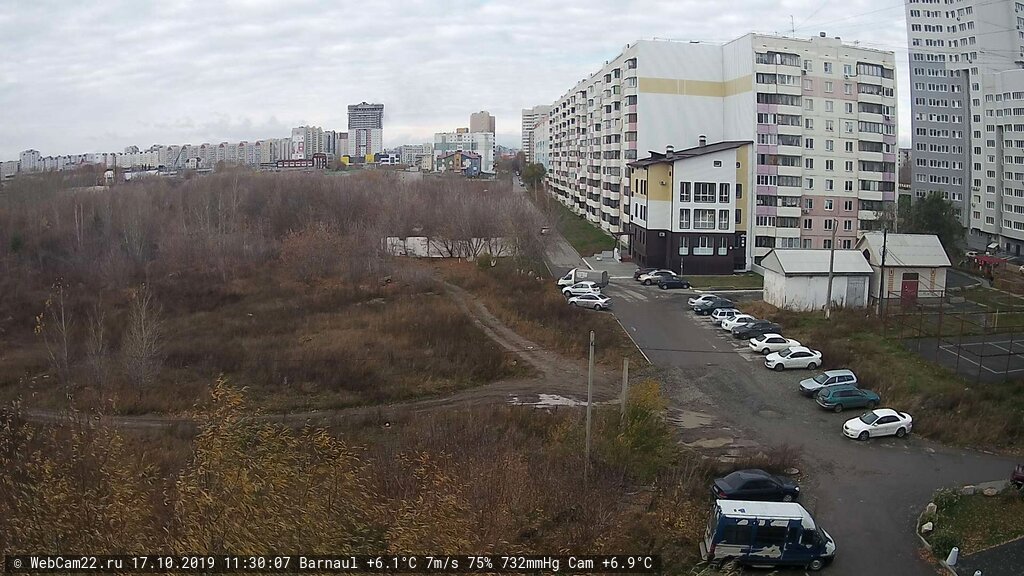 Кадр с камеры 17 октября 2019 года