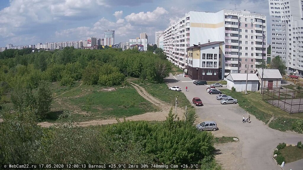 Кадр с камеры 17 мая 2020 года