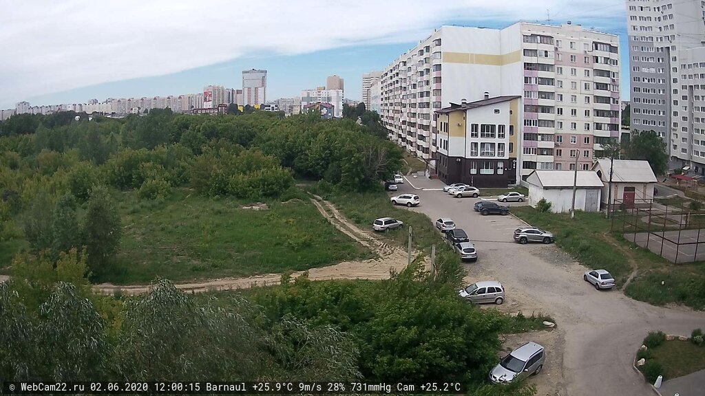 Кадр с камеры 2 июня 2020 года