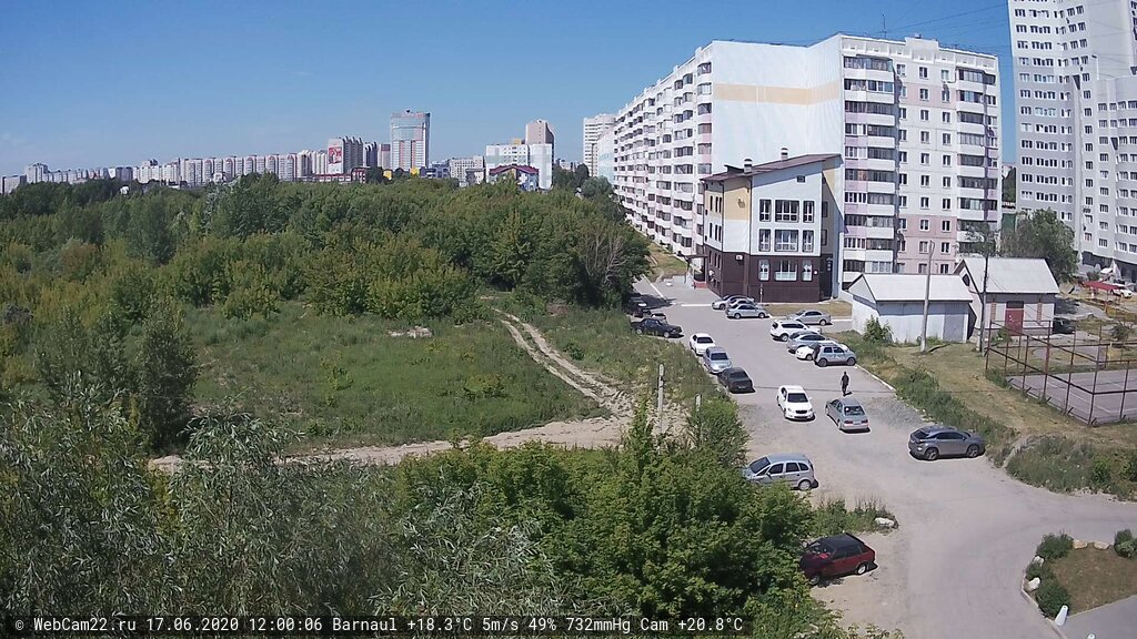 Кадр с камеры 17 июня 2020 года